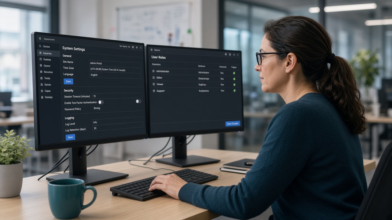 Settings used by document teams
