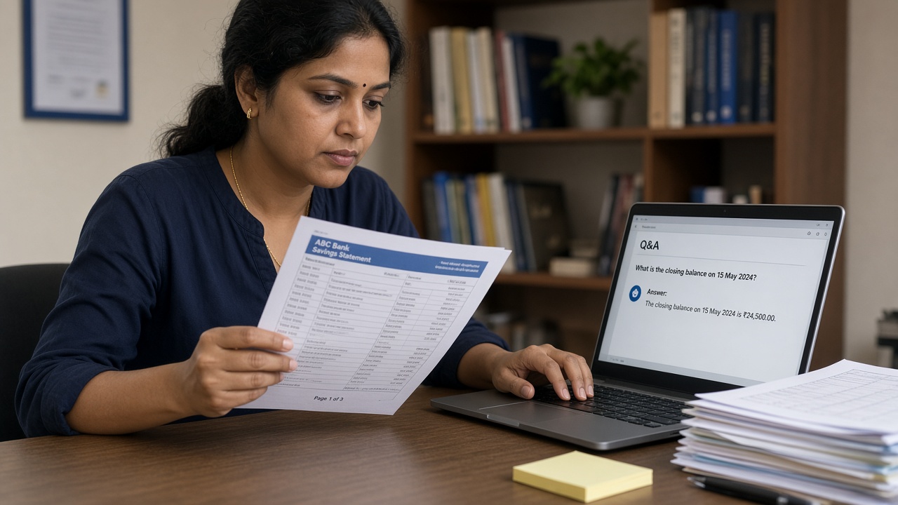 Professional using Document knowledge